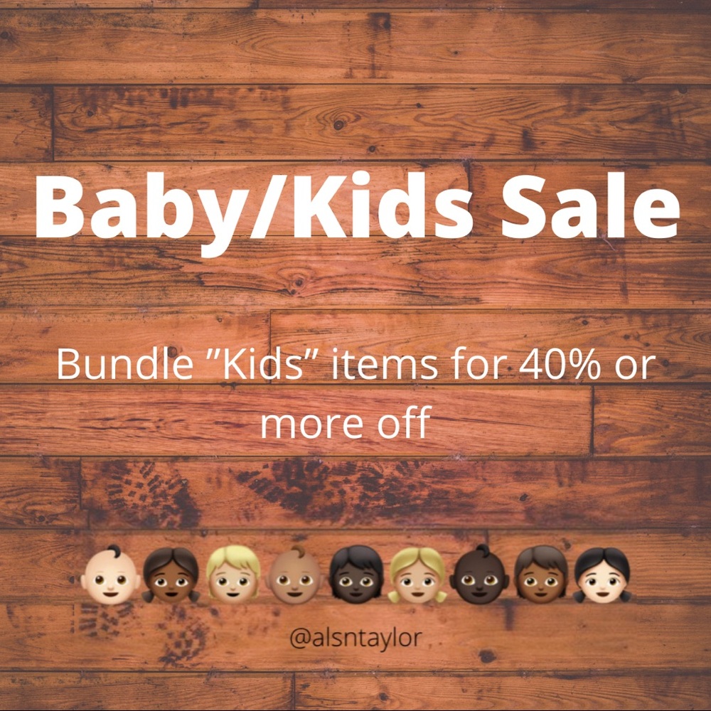 Huge sale on “Kids” Items 40%+ off